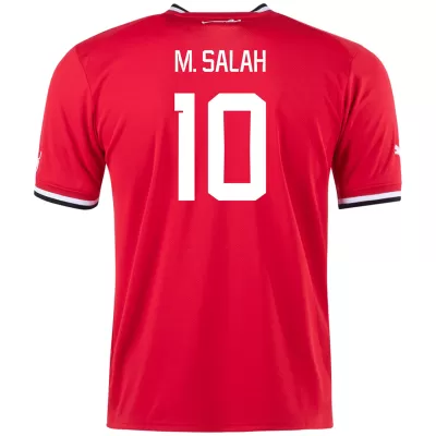 Men's M.SALAH #10 Egypt Home Soccer Jersey Shirt 2022 - Fan Version - Pro Jersey Shop