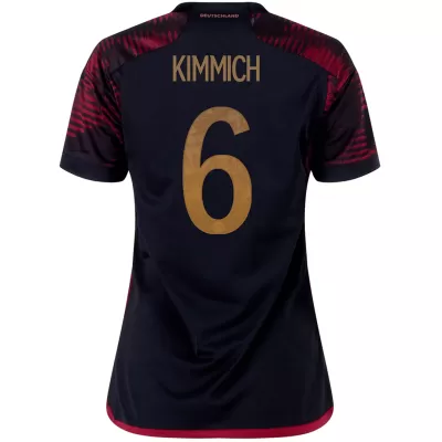 Women's KIMMICH #6 Germany Away Soccer Jersey Shirt 2022 - Fan Version - Pro Jersey Shop