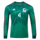 Men's E.ÁLVAREZ #4 Mexico Home Soccer Long Sleeves Jersey Shirt 2022 Adidas - Pro Jersey Shop