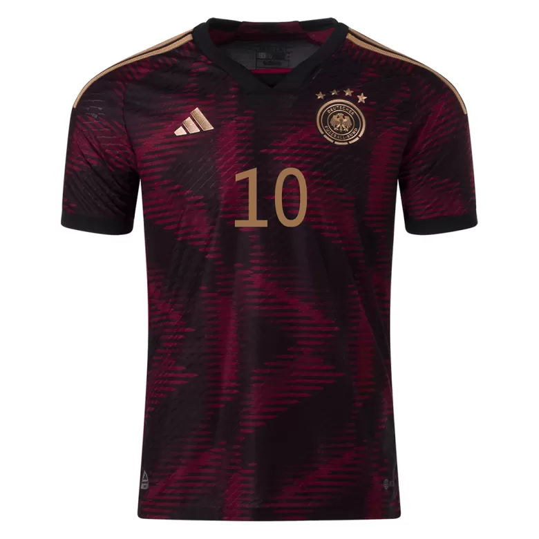 Men's Authentic GNABRY #10 Germany Away Soccer Jersey Shirt 2022 World Cup 2022 - Pro Jersey Shop