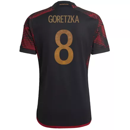 Men's GORETZKA #8 Germany Away Soccer Jersey Shirt 2022 - World Cup 2022 - Fan Version - Pro Jersey Shop