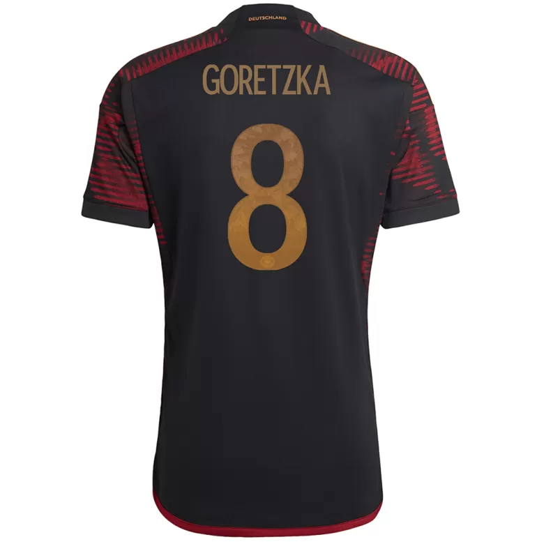 Men's GORETZKA #8 Germany Away Soccer Jersey Shirt 2022 - World Cup 2022 - Fan Version - Pro Jersey Shop