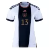 Women's MÜLLER #13 Germany Home Soccer Jersey Shirt 2022 - Fan Version - Pro Jersey Shop