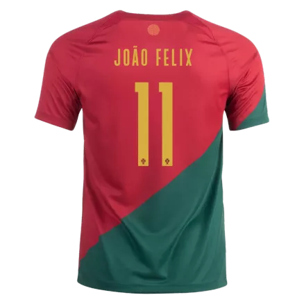Men's Replica JOÃO FÉLIX #11 Portugal Home Soccer Jersey Shirt 2022 - World Cup 2022 - Pro Jersey Shop