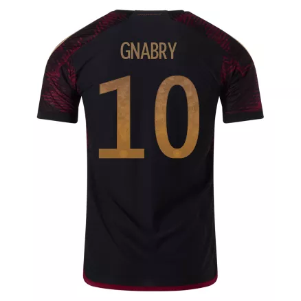 Men's Authentic GNABRY #10 Germany Away Soccer Jersey Shirt 2022 World Cup 2022 - Pro Jersey Shop