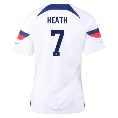 Women's HEATH #7 USA Home Soccer Jersey Shirt 2022 - Fan Version - Pro Jersey Shop