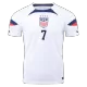 Men's HEATH #7 USA Home Soccer Jersey Shirt 2022 - World Cup 2022 - Fan Version - Pro Jersey Shop