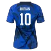 Women's HORAN #10 USA Away Soccer Jersey Shirt 2022 - Fan Version - Pro Jersey Shop