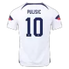 Men's PULISIC #10 USA Home Soccer Jersey Shirt 2022 - World Cup 2022 - Fan Version - Pro Jersey Shop