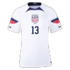 Women's MORGAN #13 USA Home Soccer Jersey Shirt 2022 - Fan Version - Pro Jersey Shop