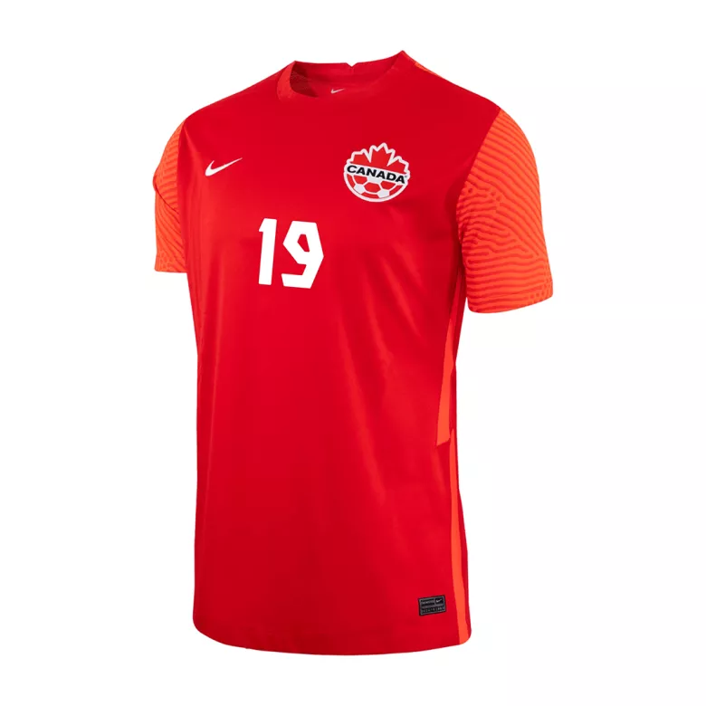 Men's DAVIES #19 Canada Home Soccer Jersey Shirt 2021/22 - Fan Version - Pro Jersey Shop