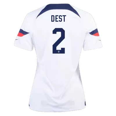 Women's DEST #2 USA Home Soccer Jersey Shirt 2022 - Fan Version - Pro Jersey Shop