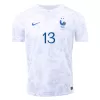 Men's KANTE #13 France Away Soccer Jersey Shirt 2022 - World Cup 2022 - Fan Version - Pro Jersey Shop