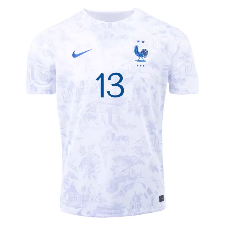 Men's KANTE #13 France Away Soccer Jersey Shirt 2022 - World Cup 2022 - Fan Version - Pro Jersey Shop