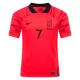 Men's Replica H M SON #7 South Korea Home Soccer Jersey Shirt 2022 - World Cup 2022 - Pro Jersey Shop