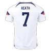 Men's HEATH #7 USA Home Soccer Jersey Shirt 2022 - World Cup 2022 - Fan Version - Pro Jersey Shop