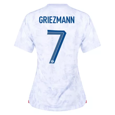 Women's GRIEZMANN #7 France Away Soccer Jersey Shirt 2022 - Fan Version - Pro Jersey Shop