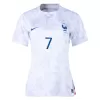 Women's GRIEZMANN #7 France Away Soccer Jersey Shirt 2022 - Fan Version - Pro Jersey Shop