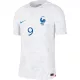 Men's Authentic GIROUD #9 France Away Soccer Jersey Shirt 2022 Nike World Cup 2022 - Pro Jersey Shop