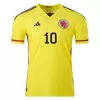 Men's Authentic JAMES #10 Colombia Home Soccer Jersey Shirt 2022 - Pro Jersey Shop