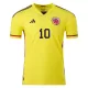 Men's Authentic JAMES #10 Colombia Home Soccer Jersey Shirt 2022 - Pro Jersey Shop