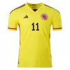 Men's Authentic CUADRADO #11 Colombia Home Soccer Jersey Shirt 2022 - Pro Jersey Shop