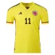 Men's Authentic CUADRADO #11 Colombia Home Soccer Jersey Shirt 2022 - Pro Jersey Shop