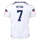 Men's Replica REYNA #7 USA Home Soccer Jersey Shirt 2022 - World Cup 2022 - Pro Jersey Shop