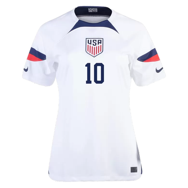 Women's HORAN #10 USA Home Soccer Jersey Shirt 2022 - Fan Version - Pro Jersey Shop