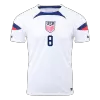 Men's McKENNIE #8 USA Home Soccer Jersey Shirt 2022 - World Cup 2022 - Fan Version - Pro Jersey Shop