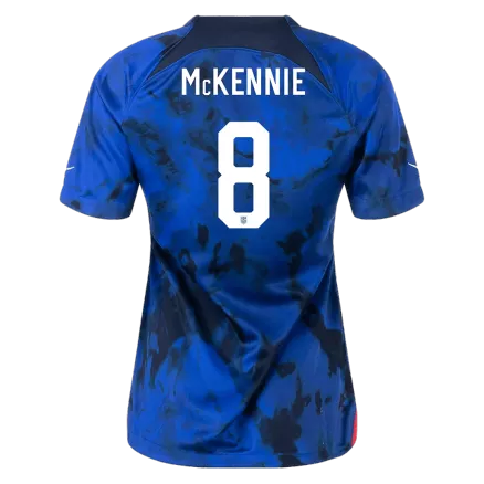 Women's McKENNIE #8 USA Away Soccer Jersey Shirt 2022 - Fan Version - Pro Jersey Shop