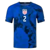 Men's Authentic DEST #2 USA Away Soccer Jersey Shirt 2022 World Cup 2022 - Pro Jersey Shop