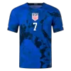 Men's Authentic HEATH #7 USA Away Soccer Jersey Shirt 2022 World Cup 2022 - Pro Jersey Shop