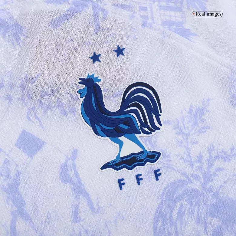 Men's Authentic GIROUD #9 France Away Soccer Jersey Shirt 2022 World Cup 2022 - Pro Jersey Shop