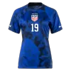 Women's DUNN #19 USA Away Soccer Jersey Shirt 2022 - Fan Version - Pro Jersey Shop