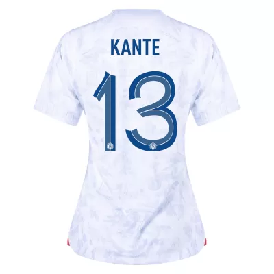 Women's KANTE #13 France Away Soccer Jersey Shirt 2022 - Fan Version - Pro Jersey Shop