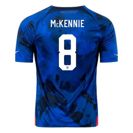 Men's McKENNIE #8 USA Away Soccer Jersey Shirt 2022 - World Cup 2022 - Fan Version - Pro Jersey Shop