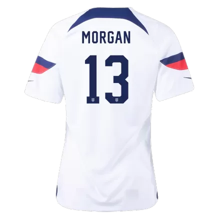 Women's MORGAN #13 USA Home Soccer Jersey Shirt 2022 - Fan Version - Pro Jersey Shop