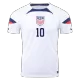 Men's PULISIC #10 USA Home Soccer Jersey Shirt 2022 - World Cup 2022 - Fan Version - Pro Jersey Shop