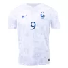 Men's GIROUD #9 France Away Soccer Jersey Shirt 2022 - World Cup 2022 - Fan Version - Pro Jersey Shop