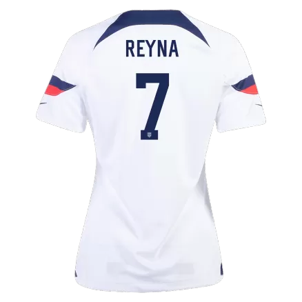 Women's REYNA #7 USA Home Soccer Jersey Shirt 2022 - Fan Version - Pro Jersey Shop