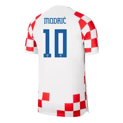 Men's Replica MODRIĆ #10 Croatia Home Soccer Jersey Shirt 2022 Nike - World Cup 2022 - Pro Jersey Shop