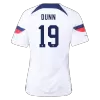 Women's DUNN #19 USA Home Soccer Jersey Shirt 2022 - Fan Version - Pro Jersey Shop