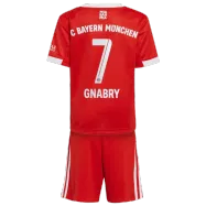 Kids GNABRY #7 Bayern Munich Home Soccer Jersey Kit (Jersey+Shorts) 2022/23 Adidas - Pro Jersey Shop
