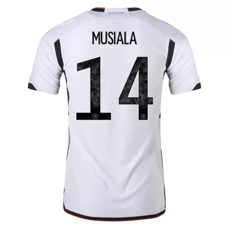 Men's Authentic MUSIALA #14 Germany Home Soccer Jersey Shirt 2022 World Cup 2022 - Pro Jersey Shop