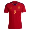 Men's GAVI #9 Spain Home Soccer Jersey Shirt 2022 - World Cup 2022 - Fan Version - Pro Jersey Shop