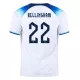 Men's Replica BELLINGHAM #22 England Home Soccer Jersey Shirt 2022 - World Cup 2022 - Pro Jersey Shop