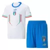 Kids Italy Away Soccer Jersey Kit (Jersey+Shorts) 2022 - Pro Jersey Shop