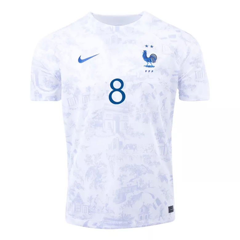 Men's TCHOUAMENI #8 France Away Soccer Jersey Shirt 2022 - World Cup 2022 - Fan Version - Pro Jersey Shop