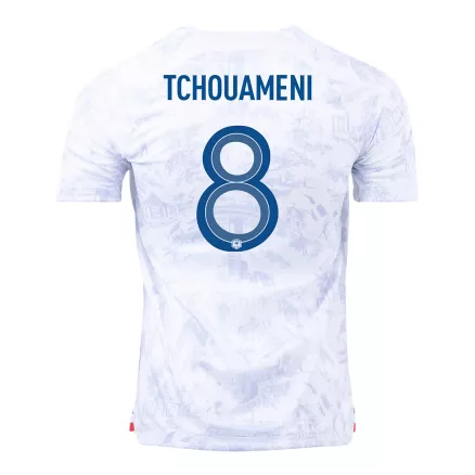 Men's TCHOUAMENI #8 France Away Soccer Jersey Shirt 2022 - World Cup 2022 - Fan Version - Pro Jersey Shop